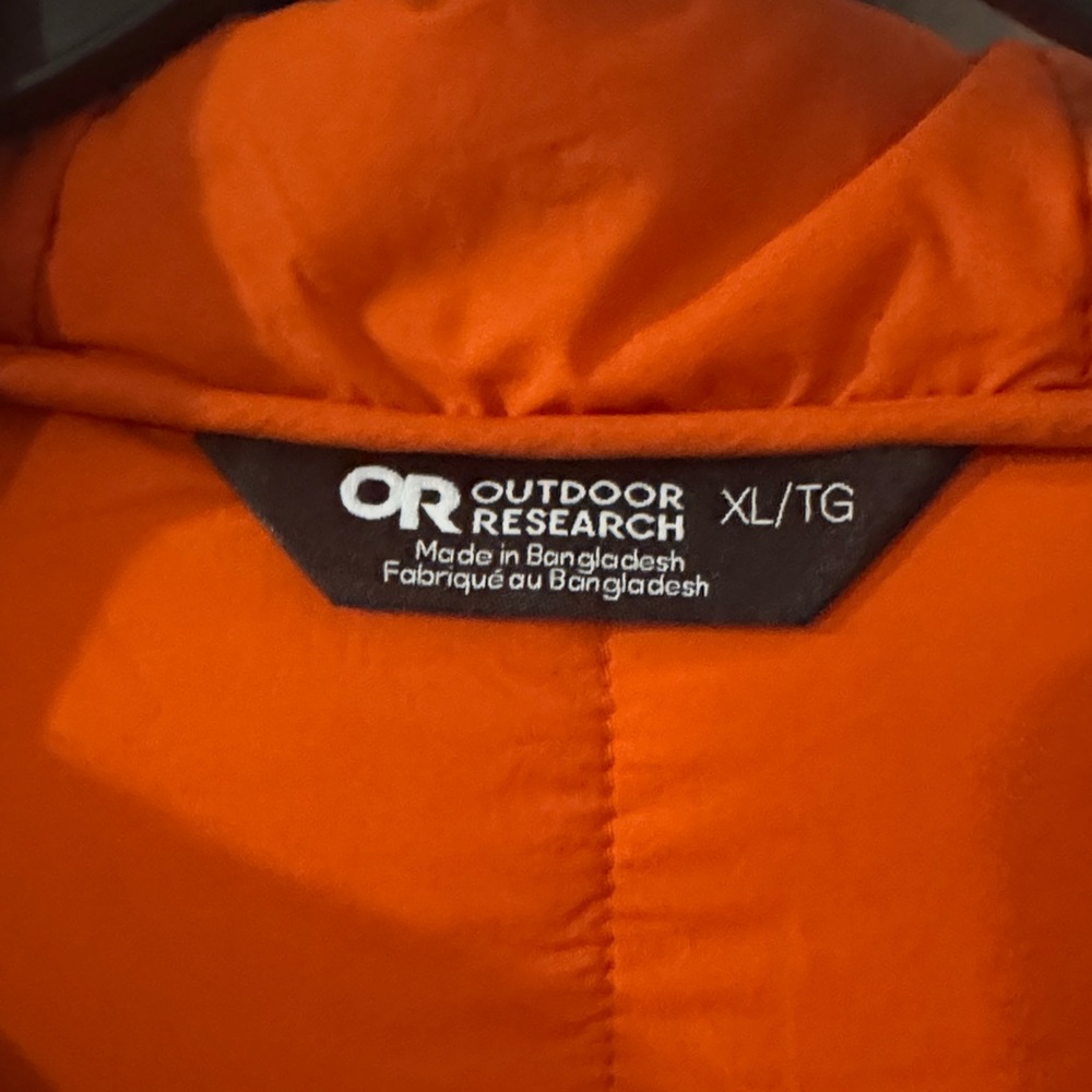 Outdoor Research Brick Red Quilted Jacket - Picture 3 of 4